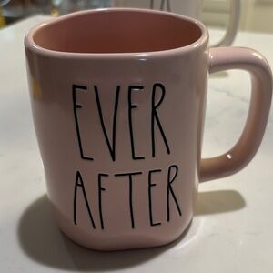 Rae Dunn Pink 'Ever After' Mug